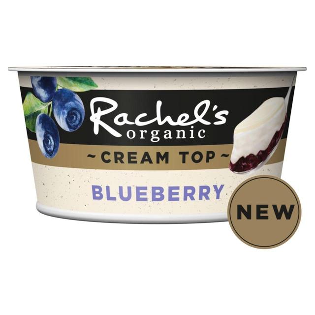 Rachel's Organic Cream Top Blueberry