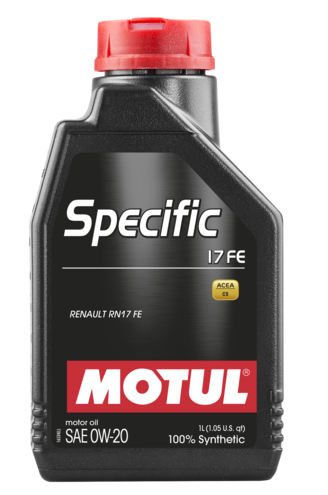 Moottoriöljy MOTUL SPECIFIC 17 FE 0W20 1L