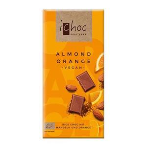 Ichoc Almond Orange Ø - 80 g