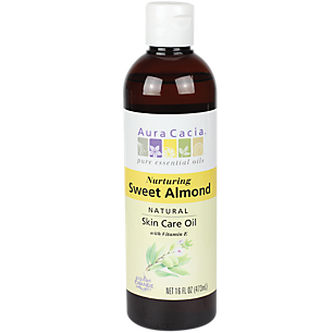 Sweet Almond Oil with Vitamin E - Nurturing Natural Skin Care Oil (16 Fluid Ounces)