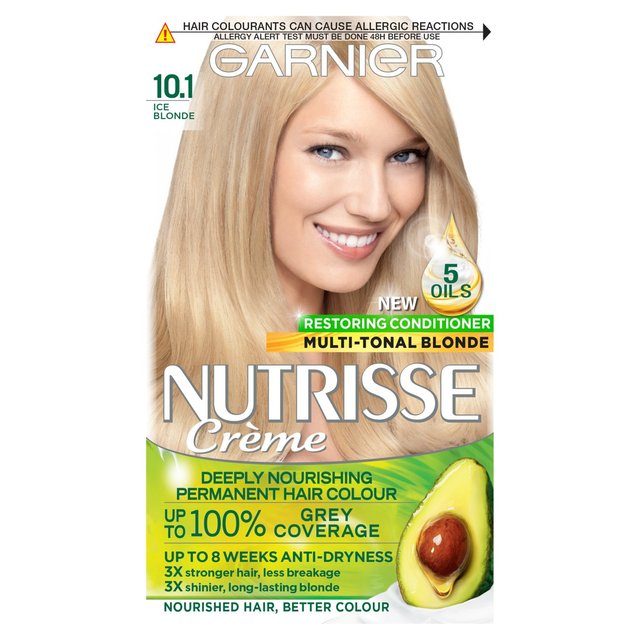 Garnier Nutrisse Ultra-Colour 10.1 Ice Blond Permanent Hair Dye
