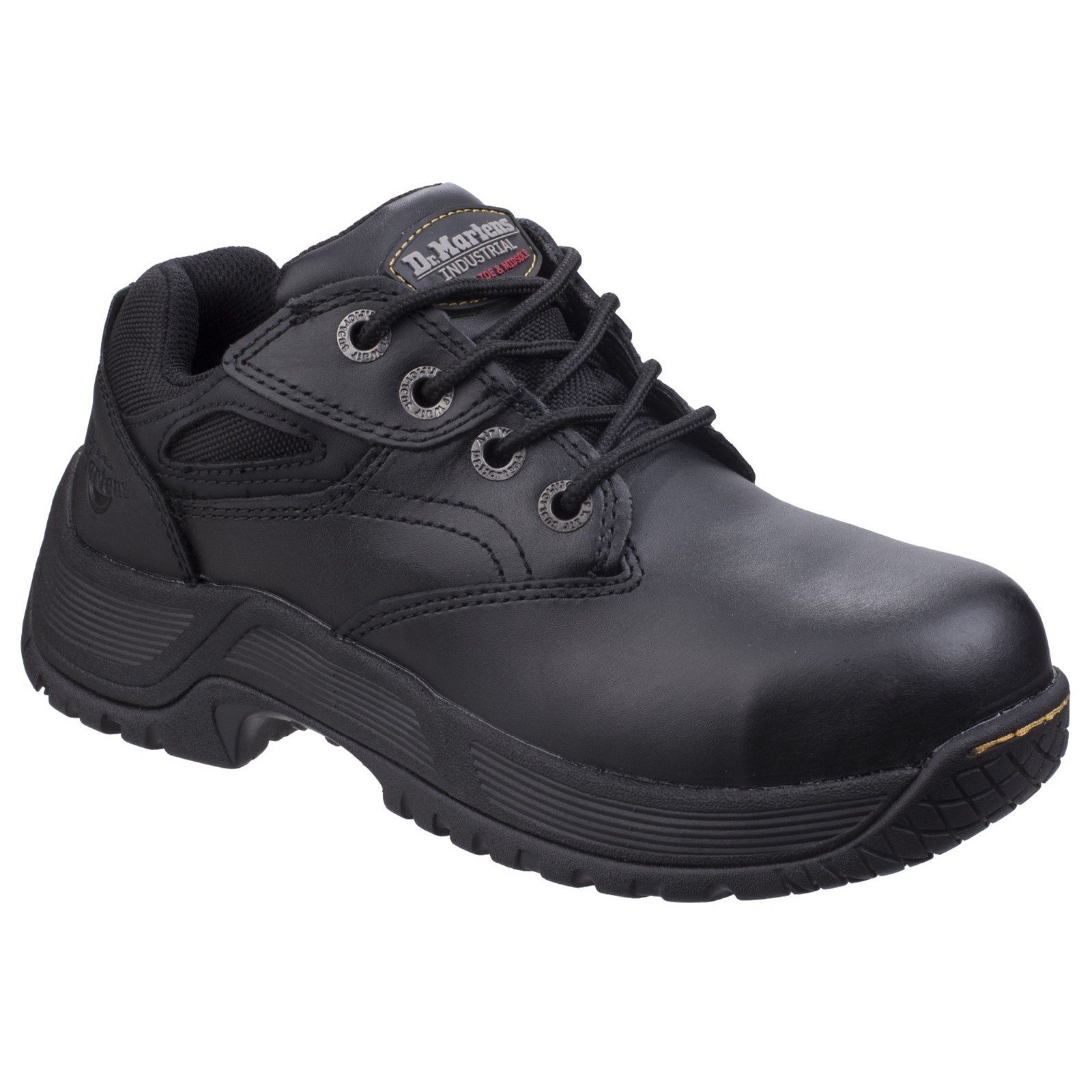 Dr Martens Unisex Calvert Steel Toe Safety Trainer Black 26022 - Black 7
