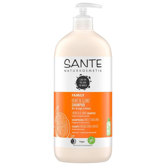 Sante Strength & Shine Shampoo Orange & Coconut, 950 ml