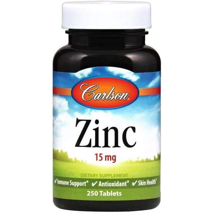 Zinc, 15mg - 250 tablets