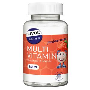Livol Multivitamin Børn (Jordbær) - 150 tabl.