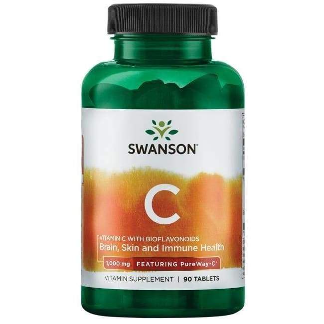 Vitamin C with Bioflavonoids, 1000mg - 90 tablets