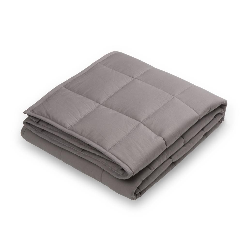 Glitzhome Gray Blend Blanket Polyester | 1126203369