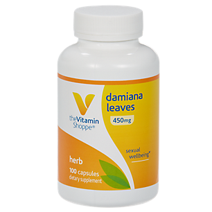 Damiana Leaves - Supports Sexual Wellbeing - 450 MG (100 Capsules)