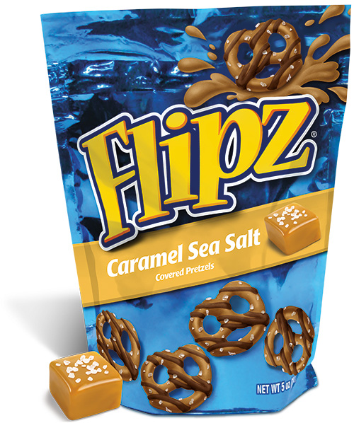 Pretzel Flipz Sea Salt Caramel 142gram