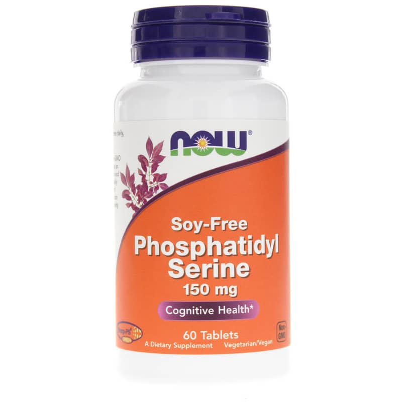 NOW Foods Phosphatidyl Serine 150 Mg Soy-Free 60 Tablets
