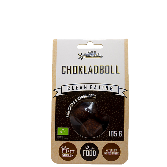 Ekologisk Chokladboll, 105 g