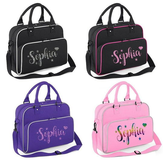 Girls personalised hotsell dance bag