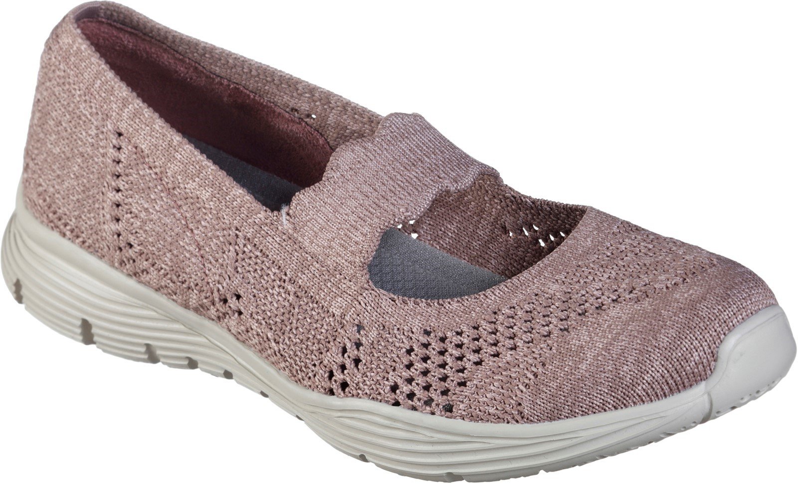 Skechers Women's Seager Pitch Out Slip On Loafer Burgundy 32126 - Burgundy 3