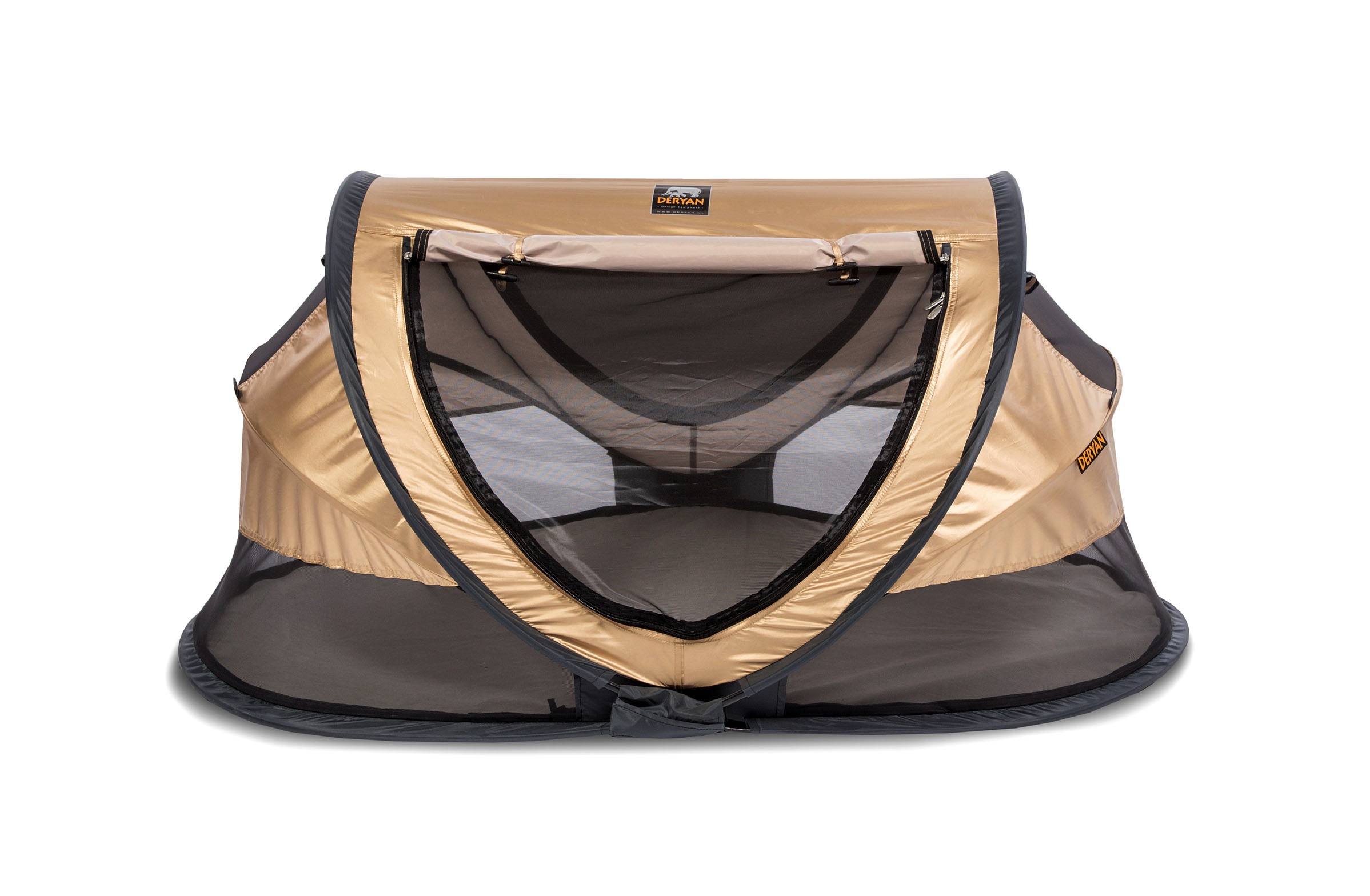 buy Deryan Travel Cot Peuter - Luxe Gold | Inspirationalhomes.ie