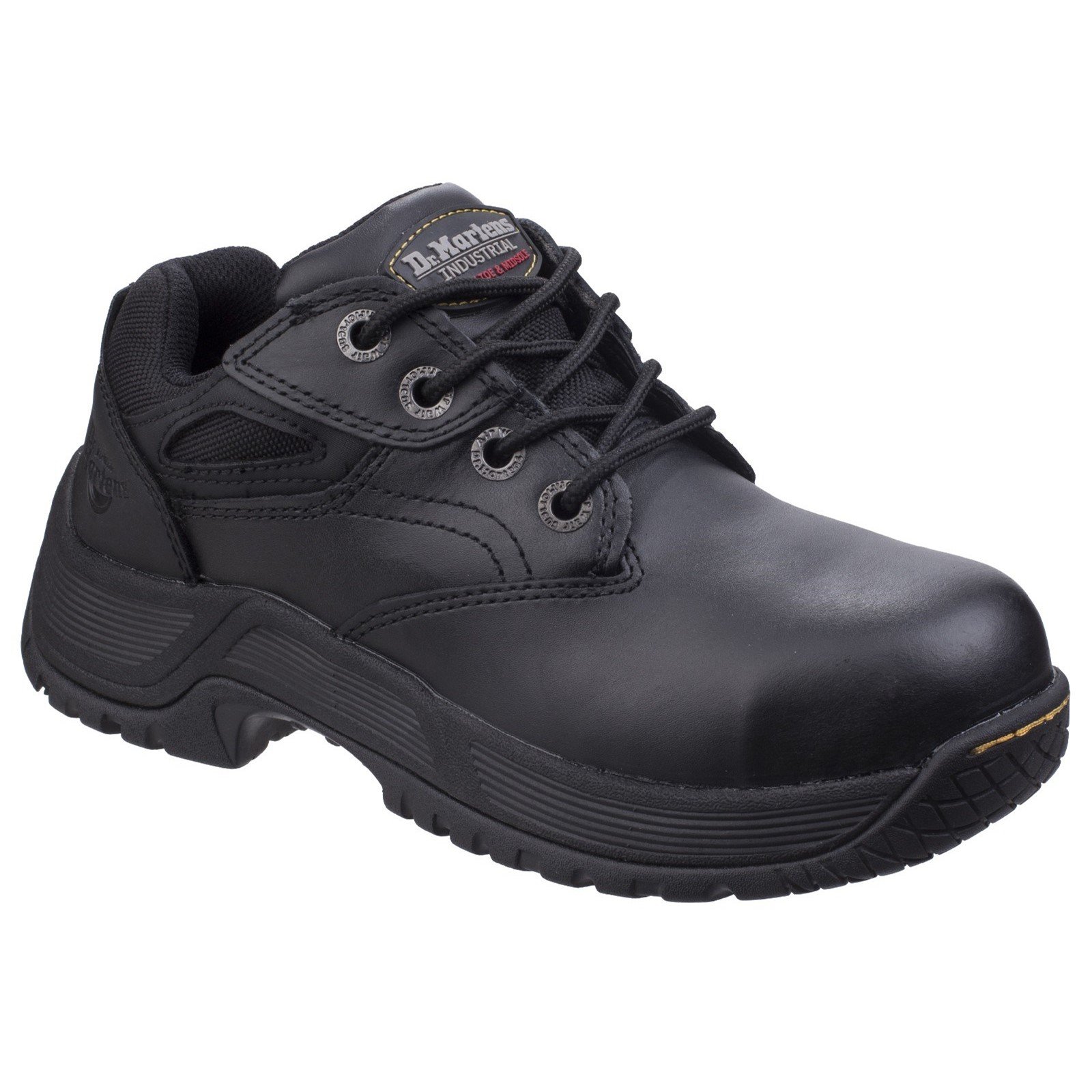 Dr Martens Unisex Calvert Steel Toe Safety Trainer Black 26022 - Black 13