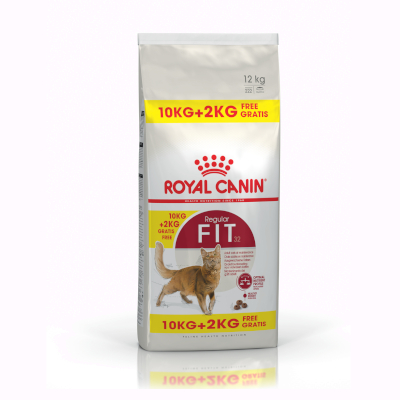 Osta Royal Canin -bonuspakkaus: 10 kg + 2 kg kaupan päälle! - Fit 32 netistä