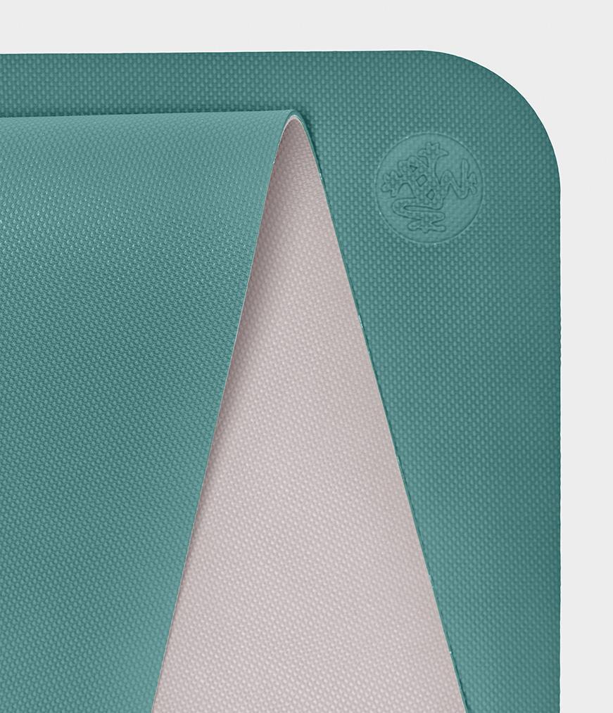 Manduka Begin Yoga Mat 5mm - Toxic Free & Eco-friendly, Tropic/Blush