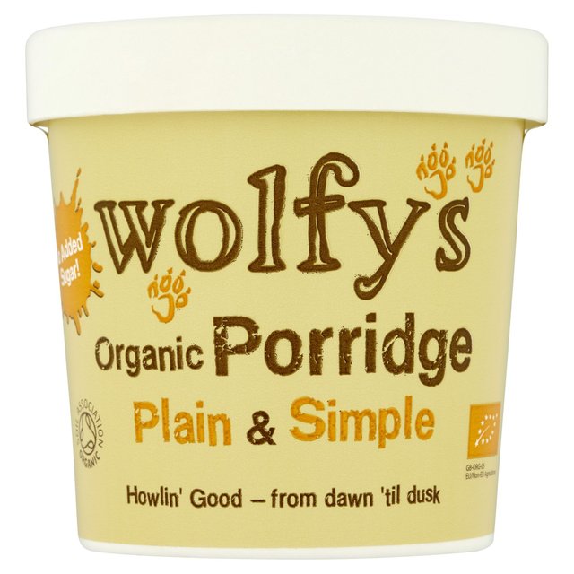 Wolfy's Organic Plain & Simple Porridge Pot