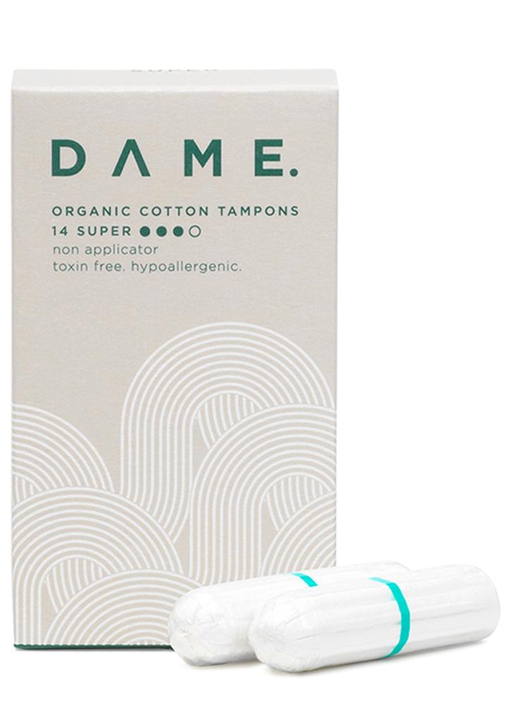 DAME Organic Super Tampons