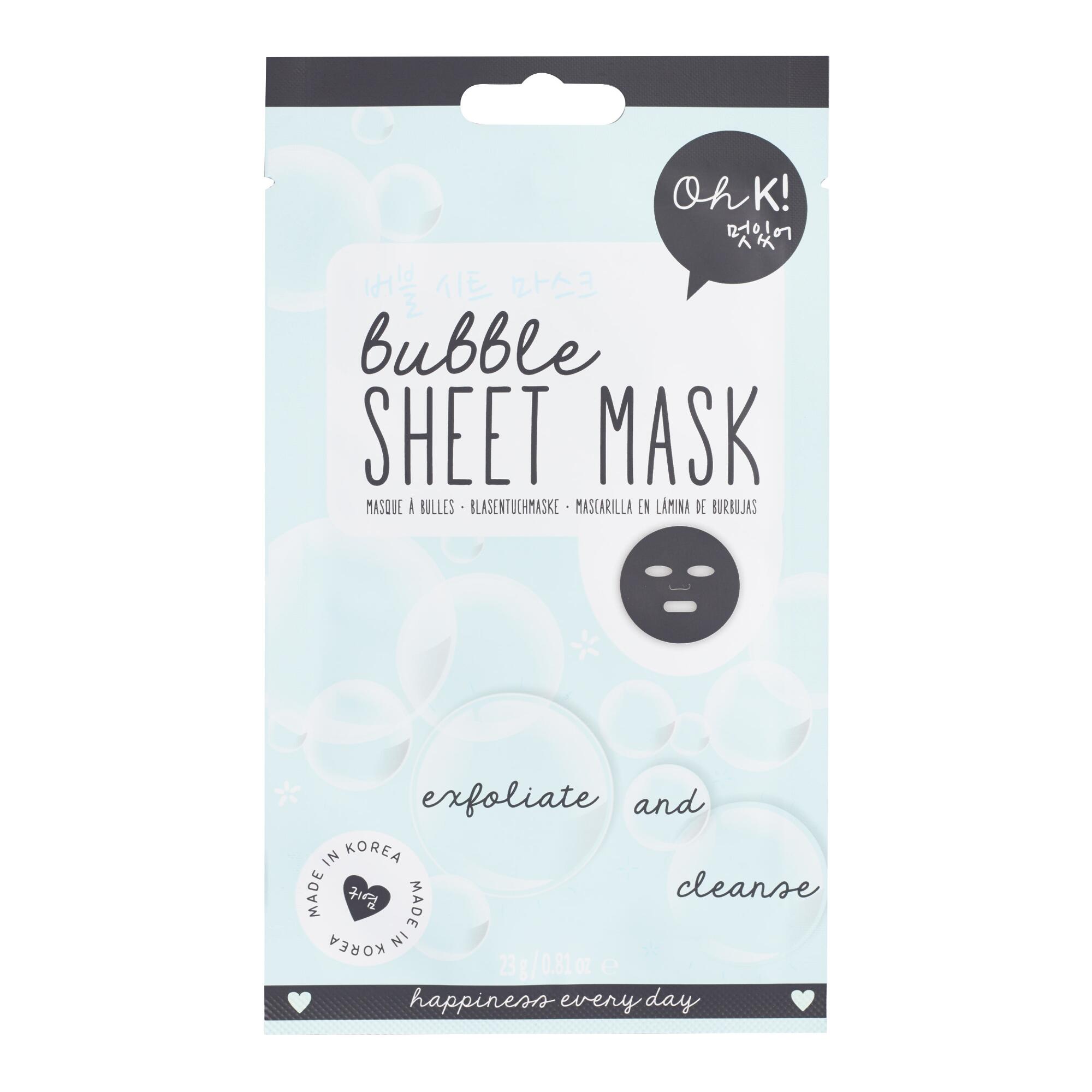 Oh K! Korean Beauty Bubble Sheet Mask Set of 2 by World Market
