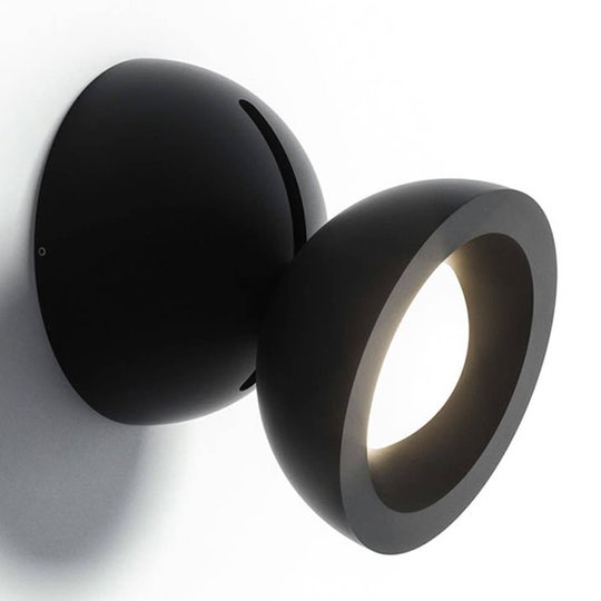 Axolight DoDot LED-seinävalaisin, musta 35°