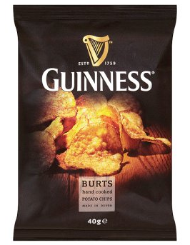 Guinness Hand Fried Potato Chips 150gram
