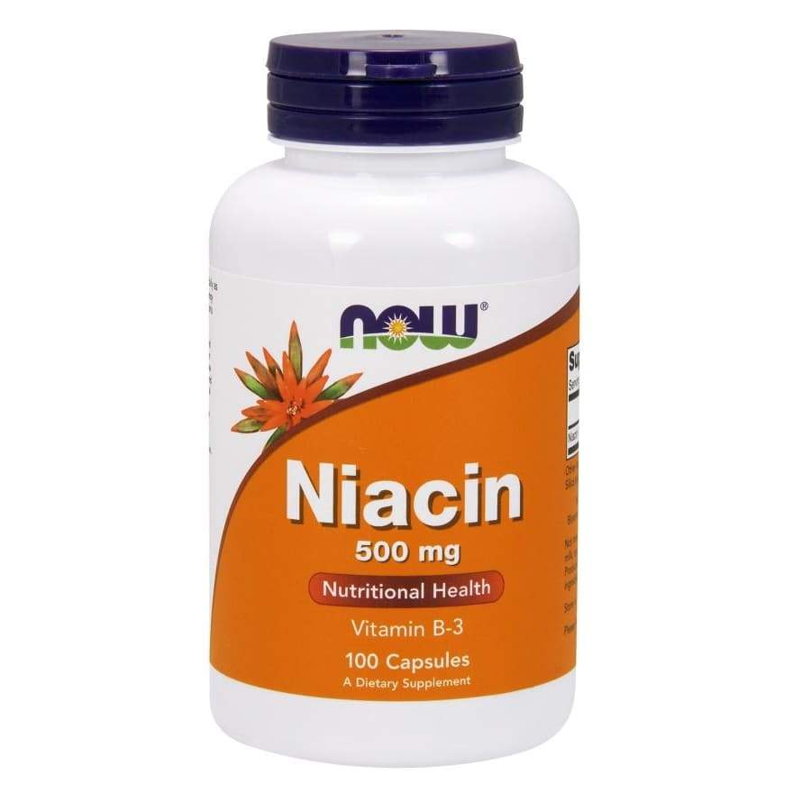 Niacin, 500mg - 100 caps