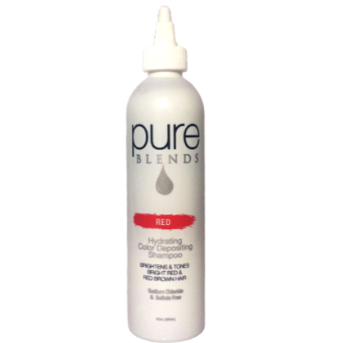 Pure Blends Hydrating Color Depositing Shampoo Red 8.5 oz / 250 ml