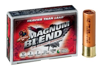HEVI-Shot Magnum Blend Turkey Load Shotshells - 12 ga.- 2-1/4 oz. - 5 Rounds