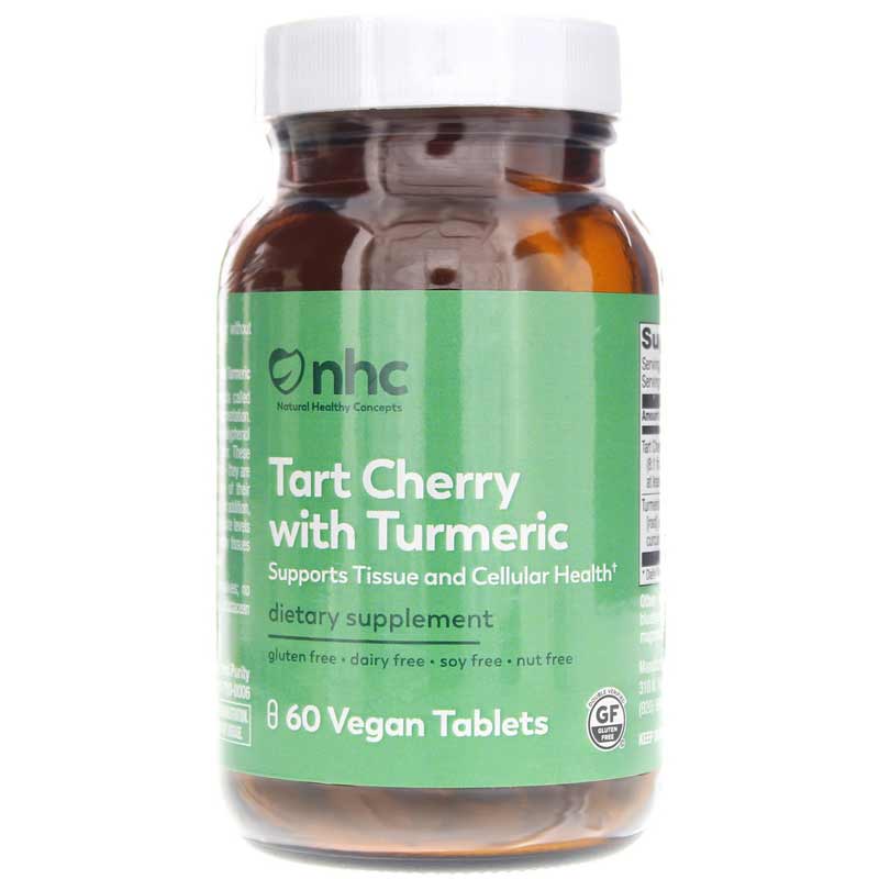 Natural Healthy Concepts Tart Cherry with Turmeric 60 Veg Tablets