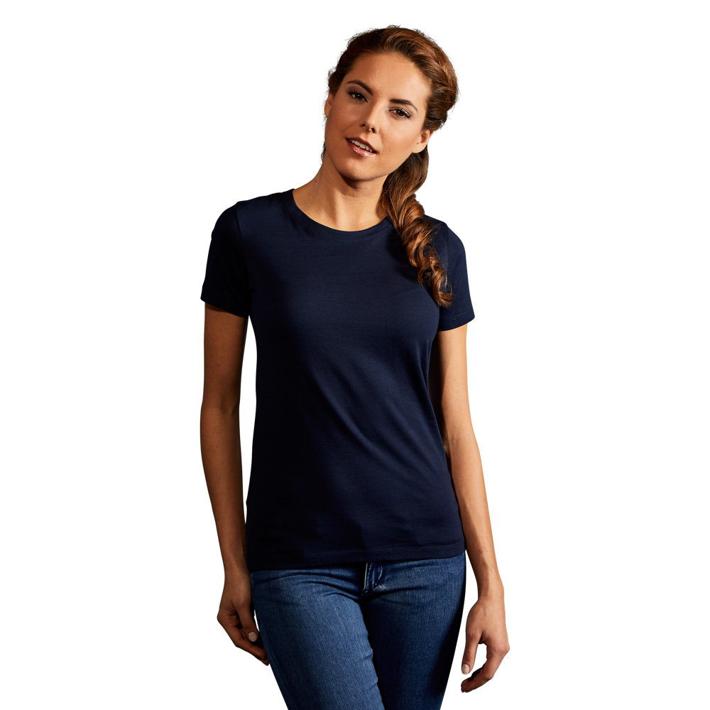 Premium T-Shirt Damen, Marineblau, XL