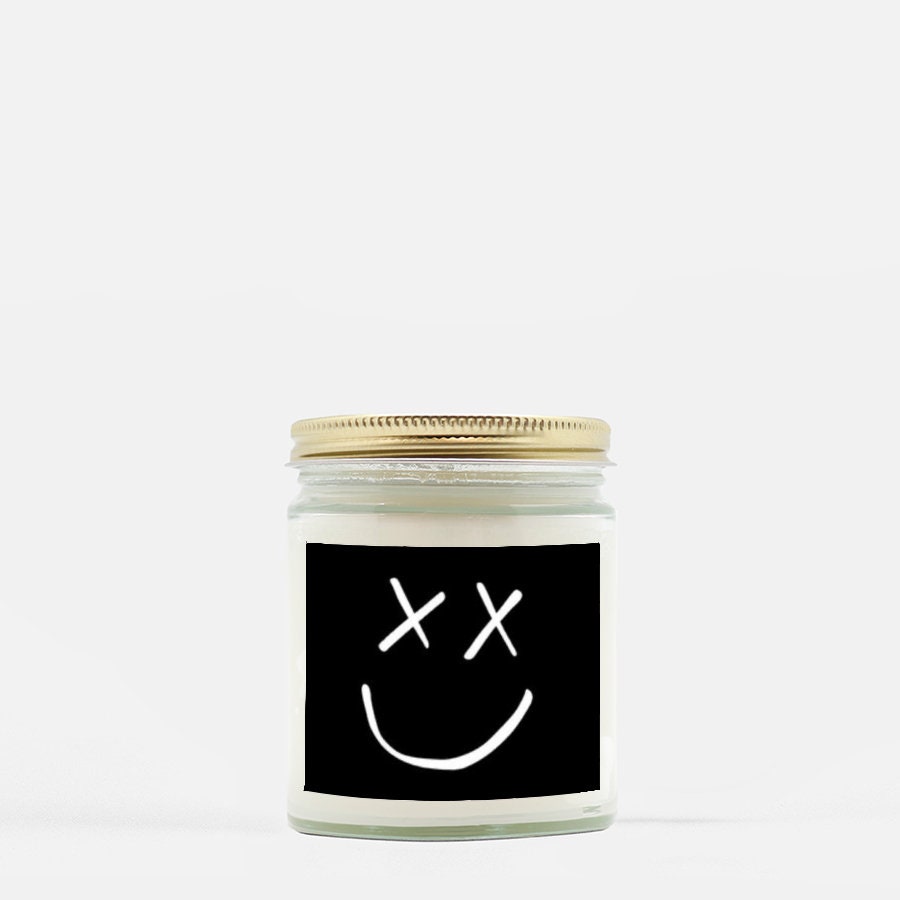 xx Smiley Face - Hand Poured Soy Blend Candle Made in Usa