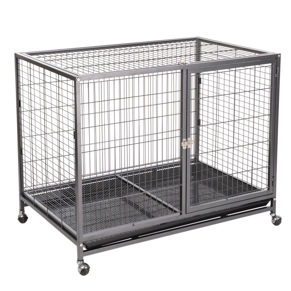 Tabby Indoor Dog Cage - Size L: 109.5 x 70 x 87.5 cm (L x W x H)