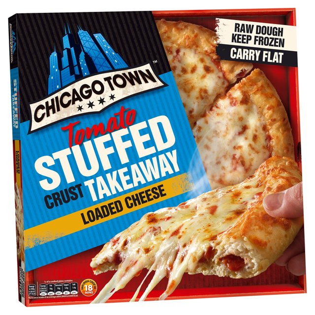 Chicago Town Takeaway Large Stuffed Four Cheese Pizza