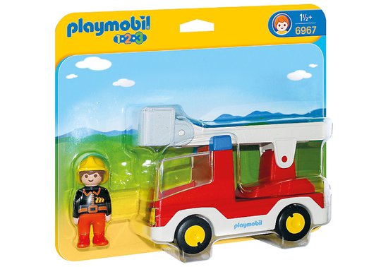 Playmobil 6967 Brannbil med Stige