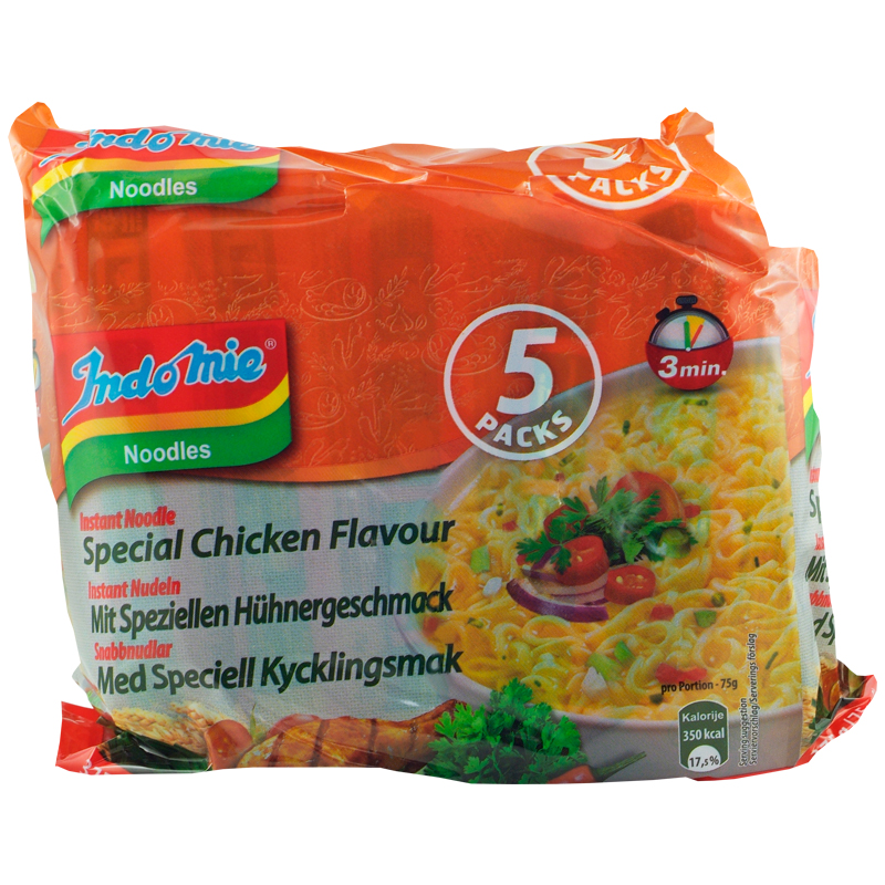 Nudlar Kyckling Curry 5-pack - 16% rabatt