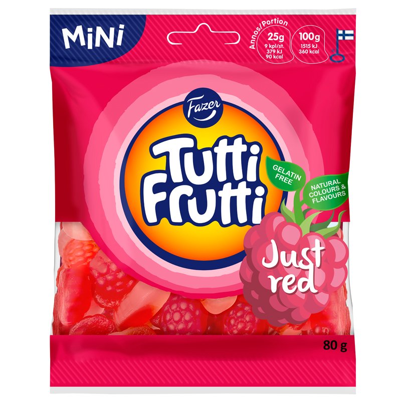 Tutti Frutti Just Red - 16% rabatt