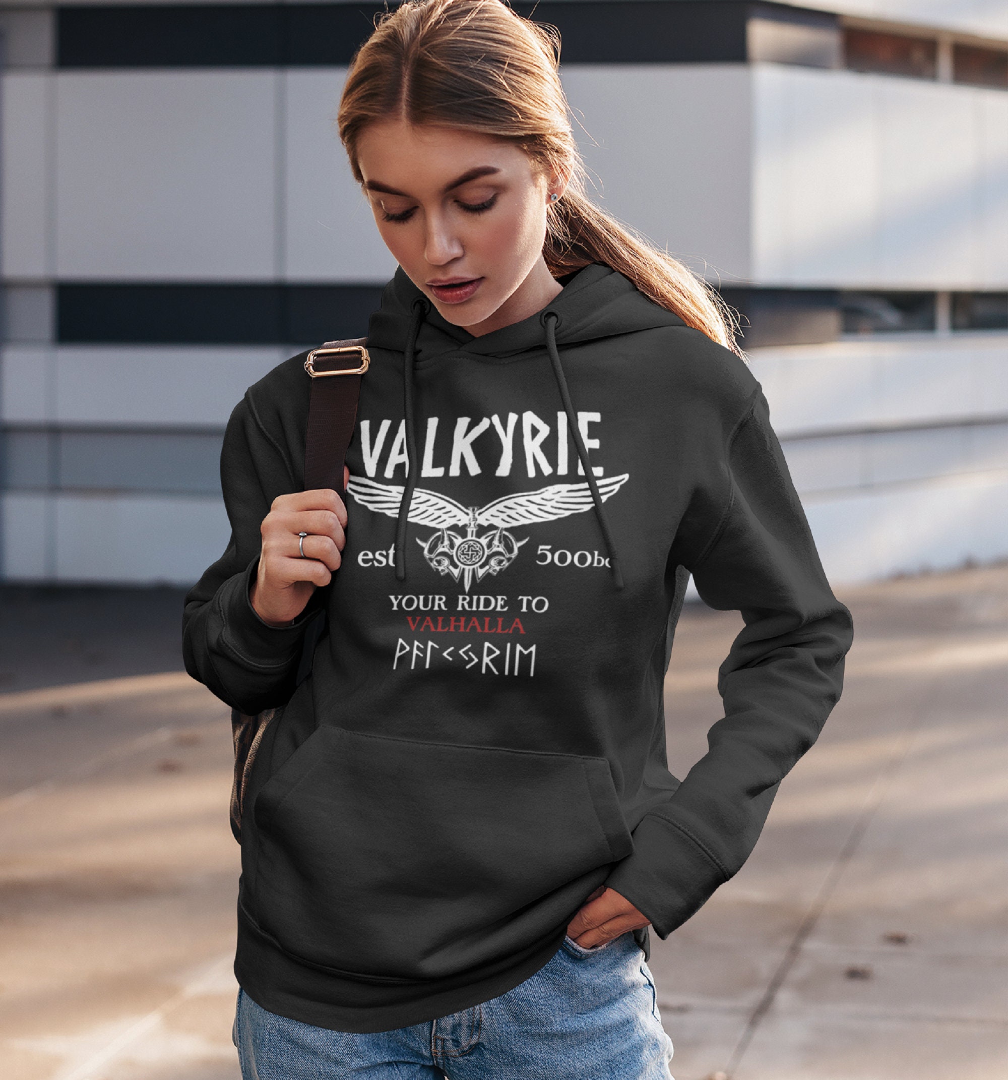 Valkyrie Women's Heavy Blend Hooded Sweatshirt