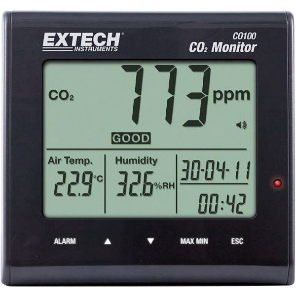 Extech CO100 Hiilidioksidimittari