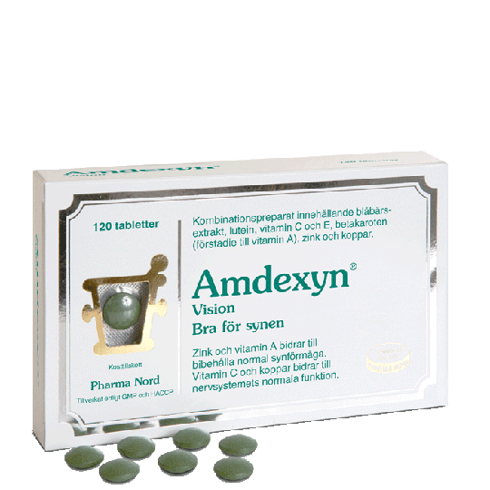 Amdexyn Vision, 120 tabletter