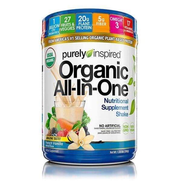 Organic All-In-One Meal, French Vanilla - 590 grams