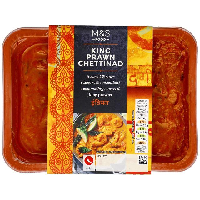 M&S King Prawn Chettinad Curry