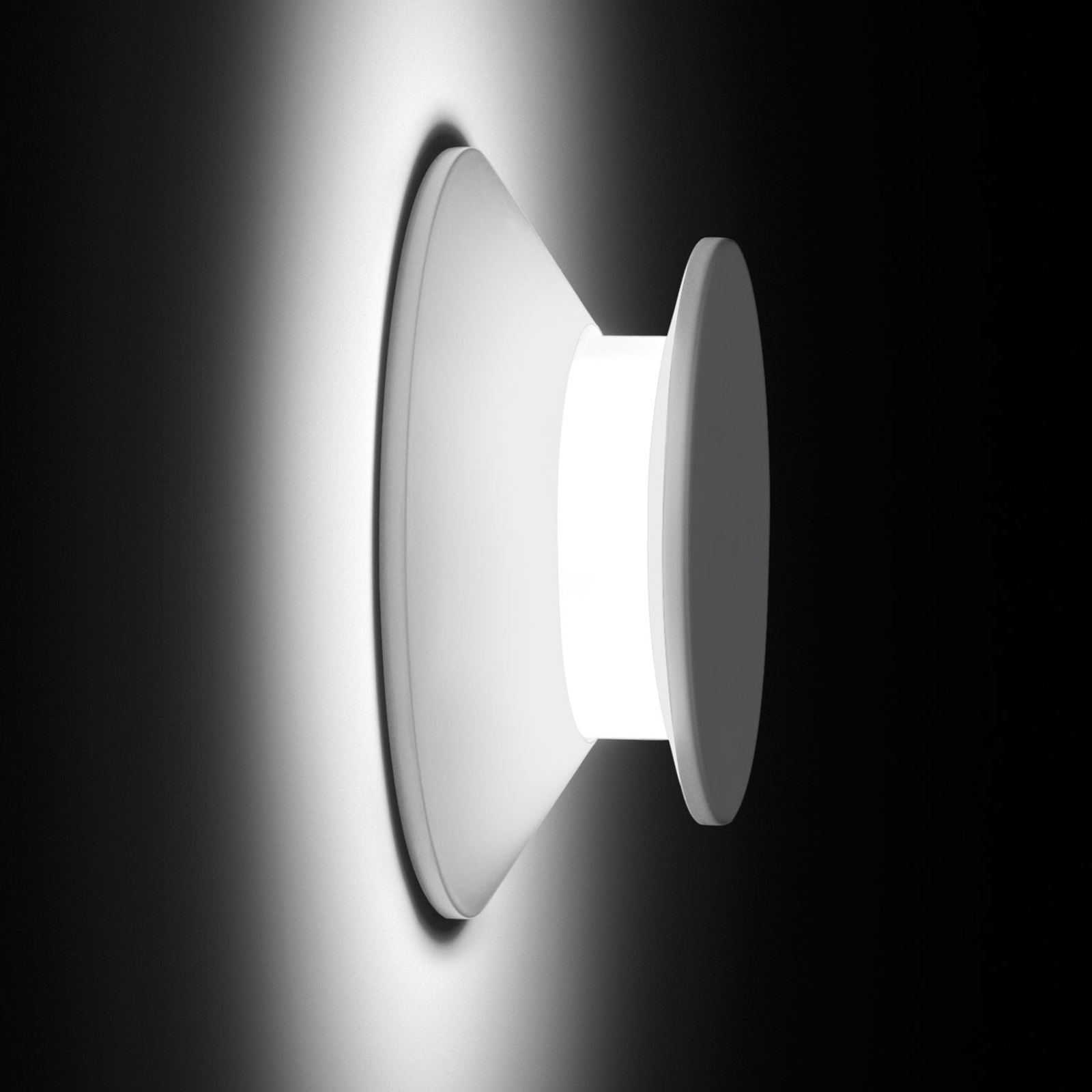 Vibia Micro 2015 LED-ulkoseinälamppu, valkoinen