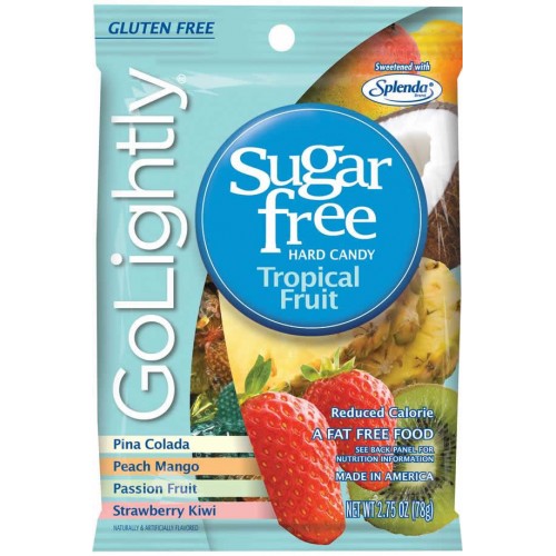 GoLightly Sugar Free Tropical Candy 78g