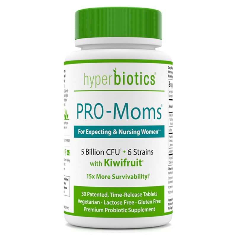 Hyperbiotics PRO-Moms for Expecting & Nursing Women 30 Tablets