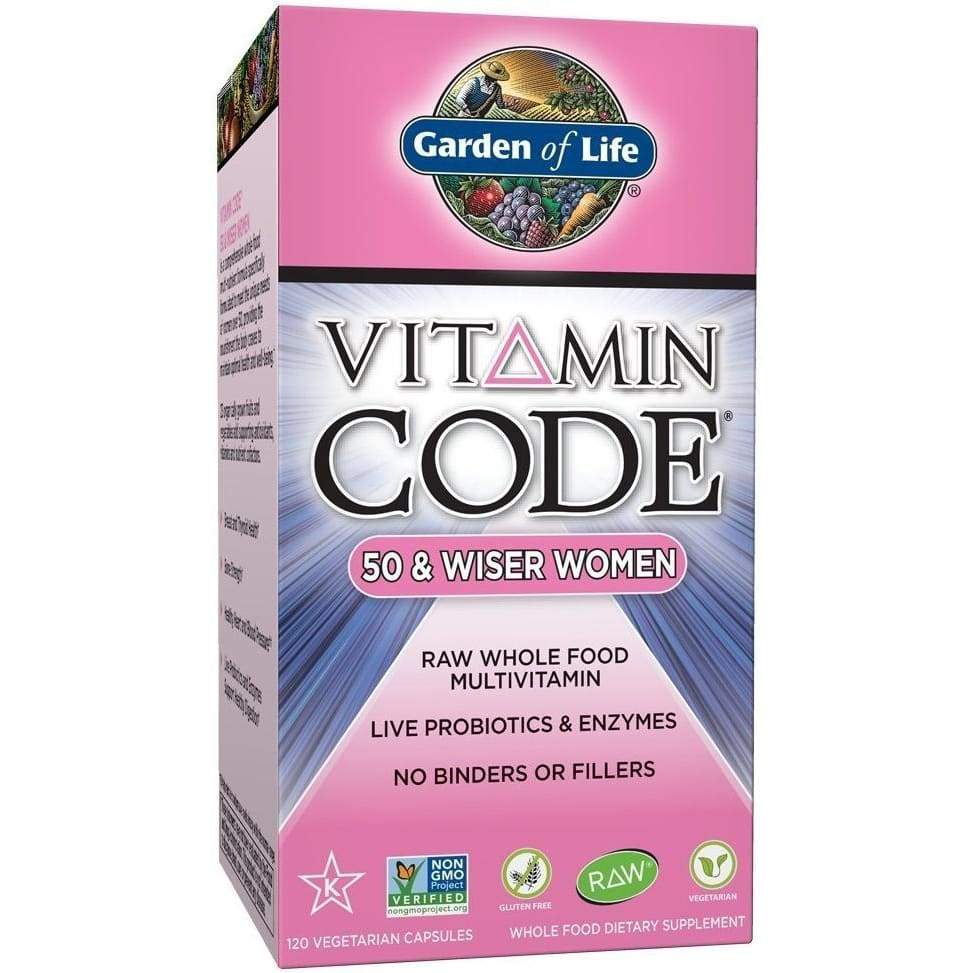 Vitamin Code 50 & Wiser Women - 120 vcaps