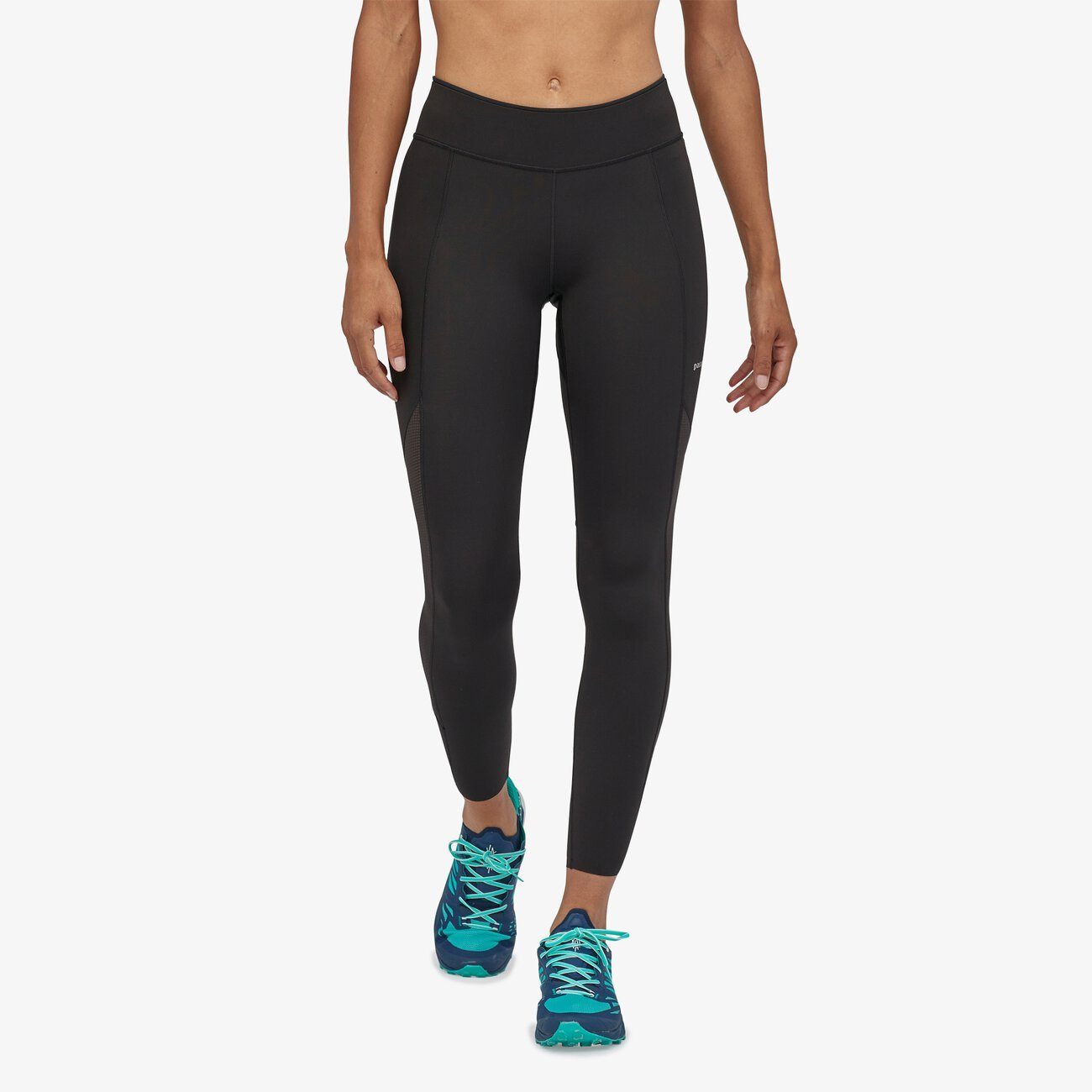 W's Endless Run Tights - Recycled Polyester, Black / L