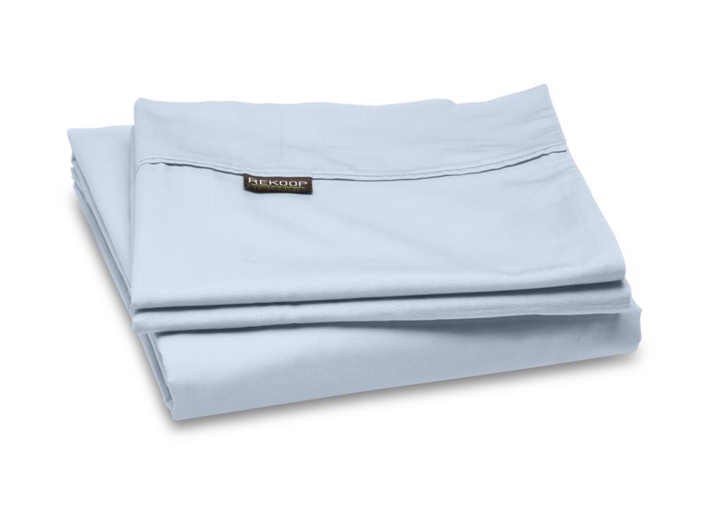 Grace Home Fashions REKOOP Twin Extra Long Cotton Blend Bed Sheet Polyester in Blue | 250 CVC TWXL OMPHAL