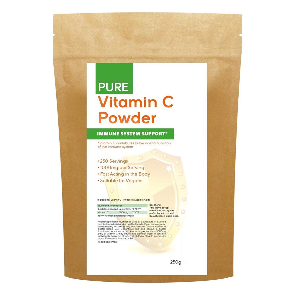 Pure Vitamin C Powder 250g Immune System Support
