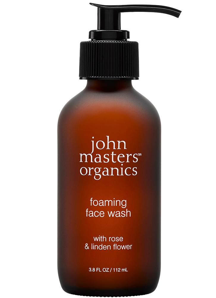 John Masters Foaming Face Wash with Rose and Linden Flower